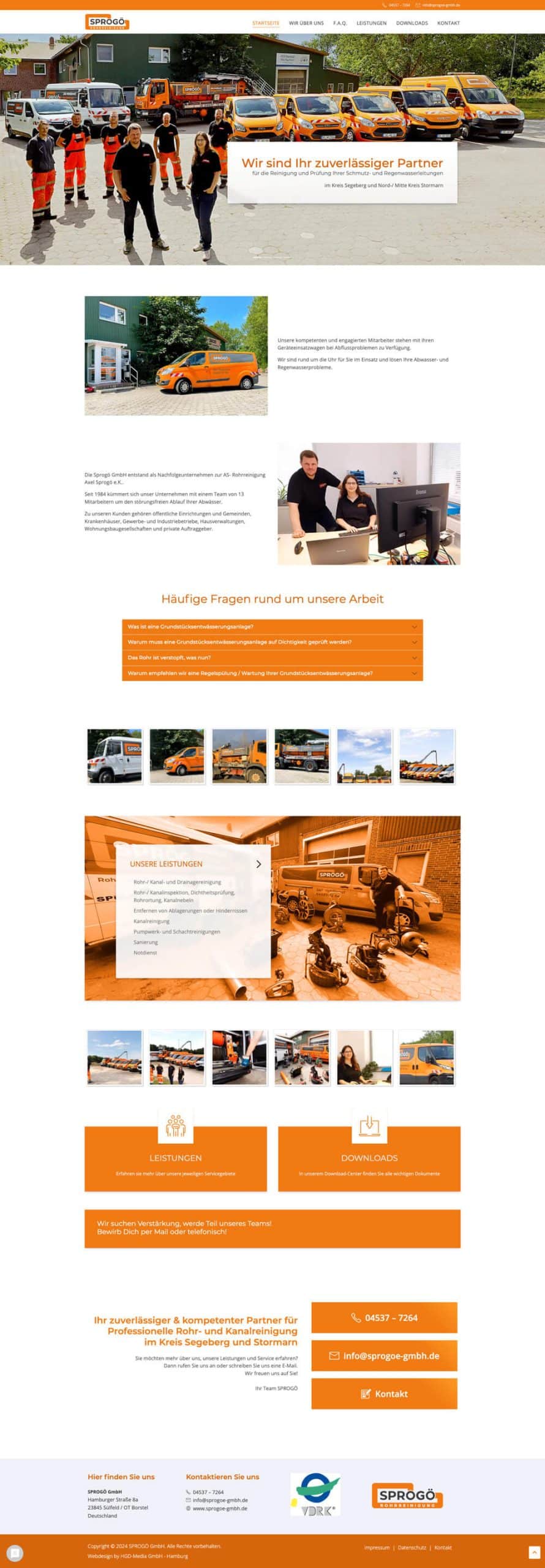 HGD Media GmbH Webdesign Referenze für Handwerk Hamburg 1 scaled