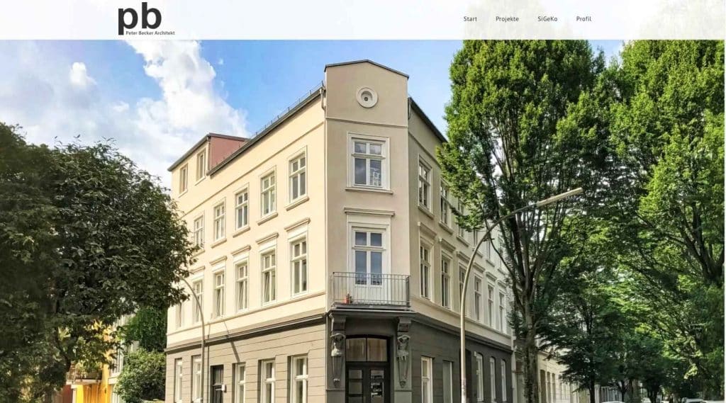 HGD Media GmbH Joomla Agentur für Architekten 1