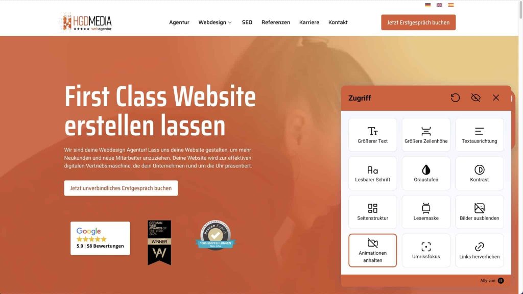 Barrierefreie Website 2048x1152 1 HGD Media GmbH Webagentur Hamburg