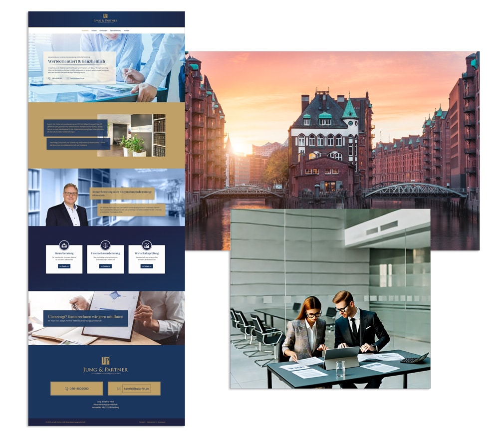 Webdesign und Marketing Agentur für Steuerberater HGD Media GmbH Webagentur Hamburg