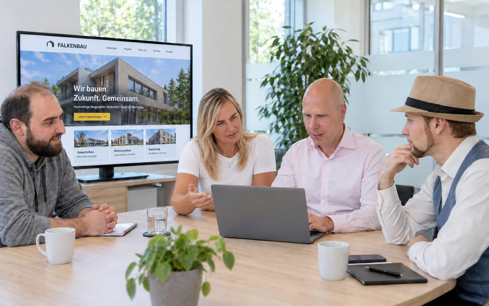 HGD Media Webagentur im Kundengespr&auml;ch
