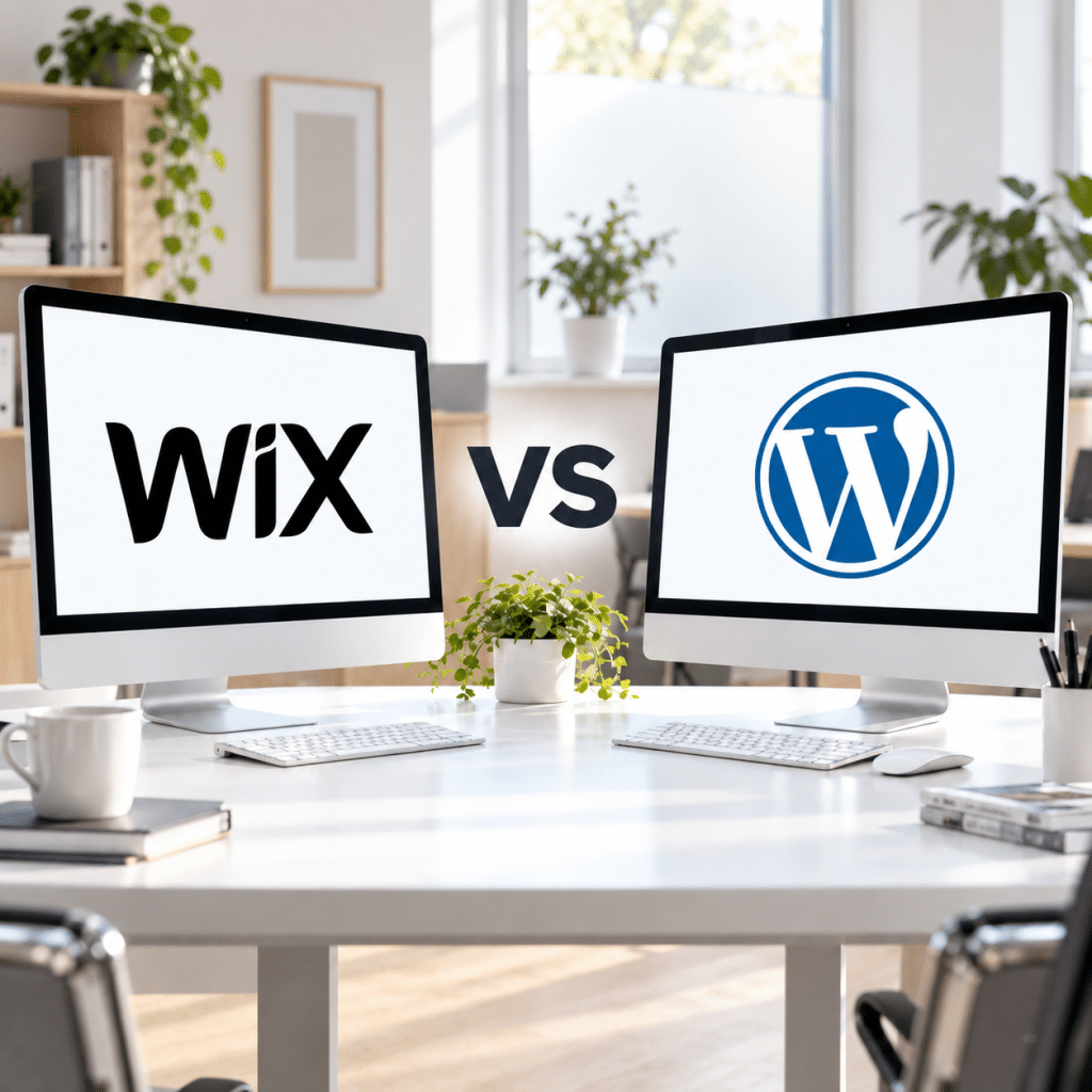 Wix und WordPress im direkten CMS-Vergleich