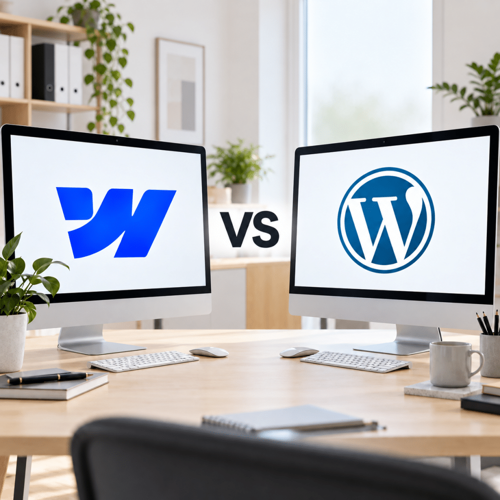 Webflow und WordPress im direkten CMS-Vergleich